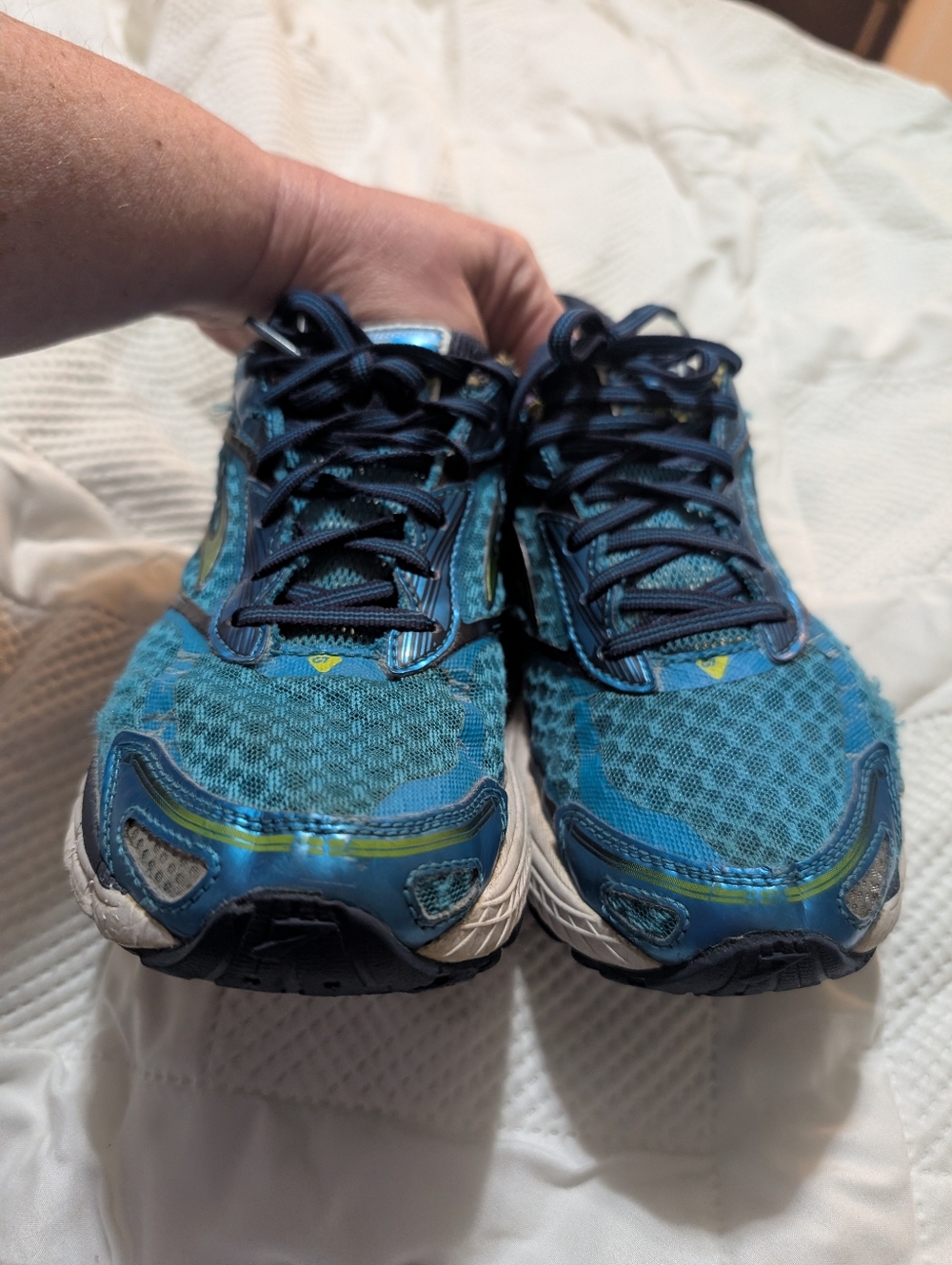 Brooks Blue Women's Sz 10 Adrenaline GTS - Picture 5 of 6